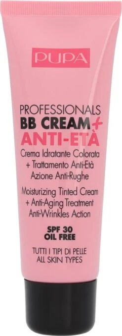 Pupa Milano Professionals BB Cream + Anti-Eta - 001 Nude -Maquillage Cosmetics 437x1200 3