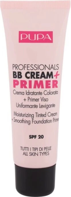 Pupa Milano Professionals BB Cream + Primer - Nude 001 -Maquillage Cosmetics 437x1200 5