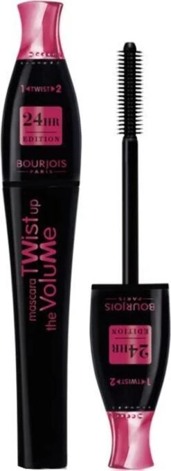 Bourjois Twist Up The Volume 24 HRS Mascara - 023 Black -Maquillage Cosmetics 437x1200 8