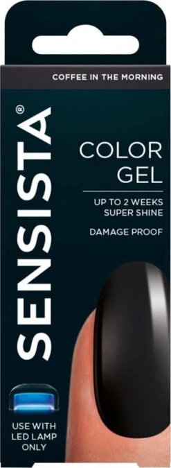 Sensista Color Gel Coffee In The Morning - Zwart -Maquillage Cosmetics 439x1200 20