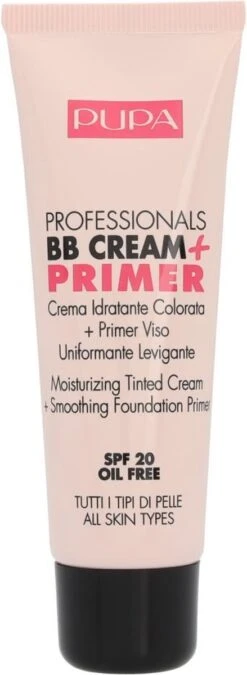 Pupa Milano Professionals BB Cream + Primer - Nude 001 -Maquillage Cosmetics 439x1200 8