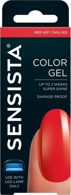 Sensista Color Gel Red Hot Chillies - Rood -Maquillage Cosmetics 442x1200 15
