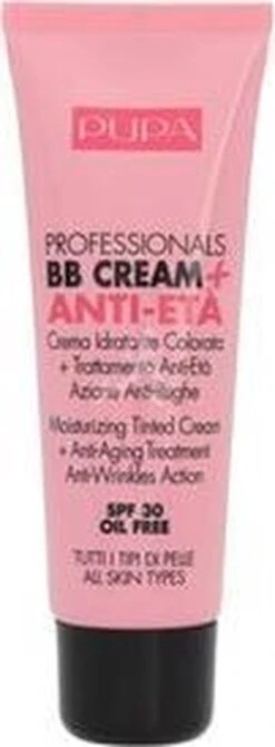 Pupa Milano Professionals BB Cream + Anti-Eta - 001 Nude -Maquillage Cosmetics 442x1200 3