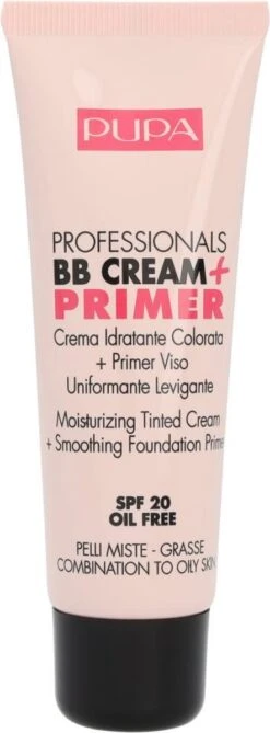 Pupa BB Cream + Primer For Combination To Oily Skin - 002 Sand -Maquillage Cosmetics 443x1200 4