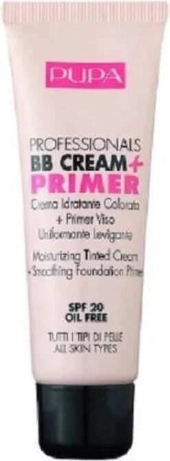 Pupa Milano Professionals BB Cream + Primer - Nude 001 -Maquillage Cosmetics 444x1200 4