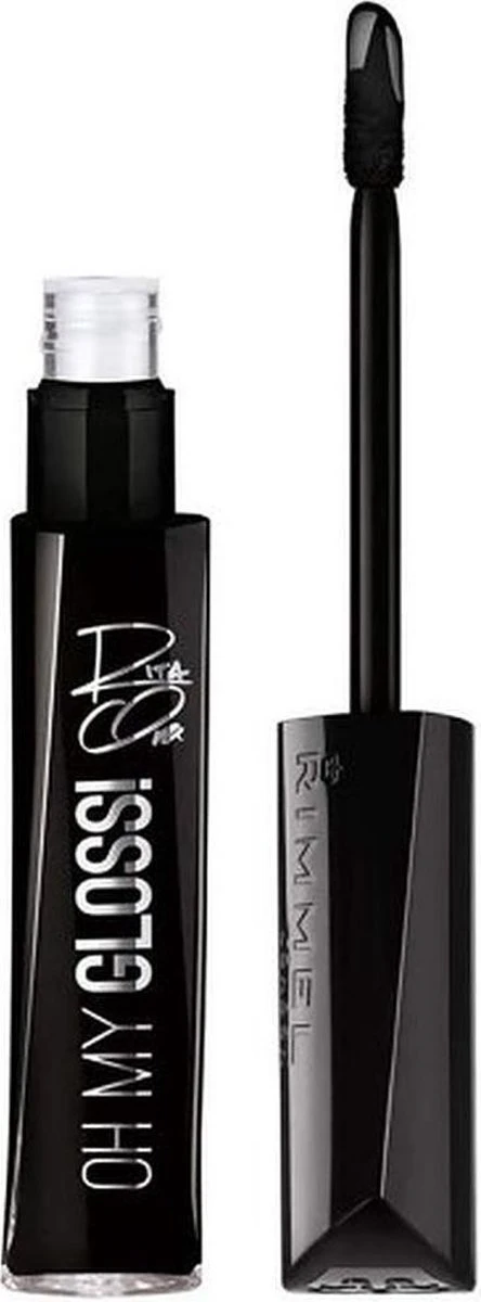Rimmel London Rimmel Oh My Gloss! Lipgloss - 830 Rita's Black 4 Rimmel London Rimmel Oh My Gloss! Lipgloss - 830 Rita's Black – Image 2