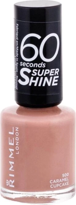 Rimmel London Rimmel 60 Seconds Super Shine - 500 Caramel Cupcake -Maquillage Cosmetics 445x1200 11