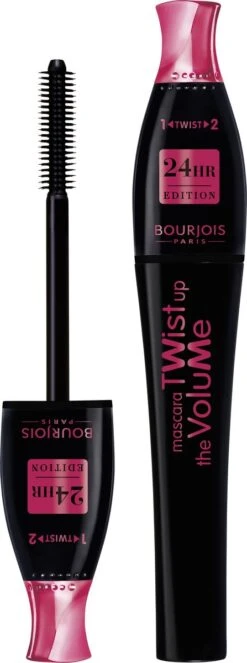 Bourjois Twist Up The Volume 24 HRS Mascara - 023 Black -Maquillage Cosmetics 447x1200 4