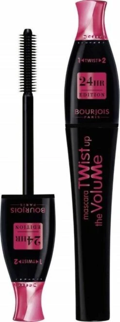 Bourjois Twist Up The Volume 24 HRS Mascara - 023 Black -Maquillage Cosmetics 448x1200 6