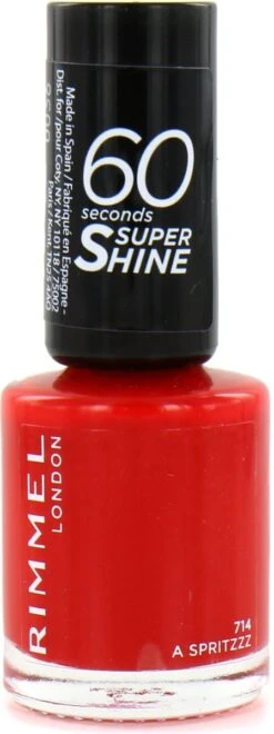 Rimmel London 60 Seconds Nagellak - 714 A Spritzzz -Maquillage Cosmetics 449x1200 10