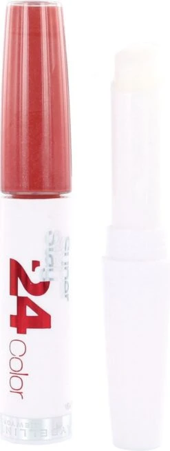 Maybelline SuperStay 24H Lippenstift - 460 Infinite Coral -Maquillage Cosmetics 453x1200 3