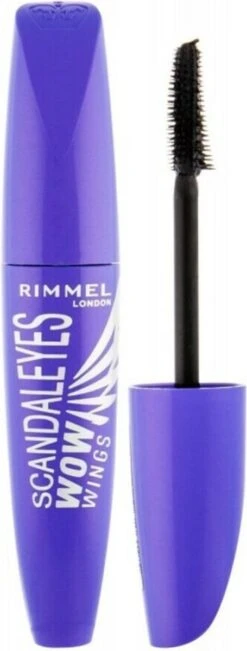 Rimmel London ScandalEyes Wow Mascara - 001 Black -Maquillage Cosmetics 455x1200 4