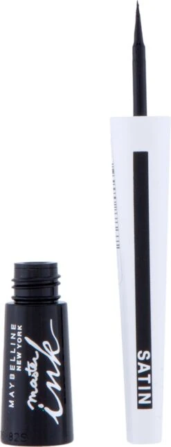 Maybelline Master Ink Precise Satin Liner - Luminous Black - Eyeliner -Maquillage Cosmetics 461x1200 5