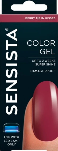 Sensista Color Gel Berry Me In Kisses - Rood -Maquillage Cosmetics 464x1200 6