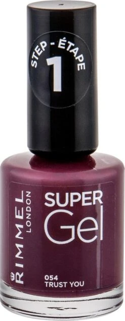 Rimmel London Super Gel Nagellak - 054 Trust You -Maquillage Cosmetics 468x1200 8
