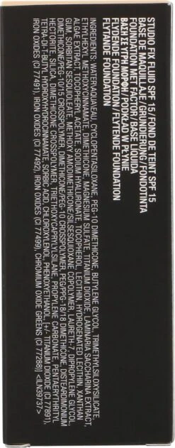 MAC Cosmetics Studio Fix Fluid Foundation - NC15 -Maquillage Cosmetics 470x1200 2