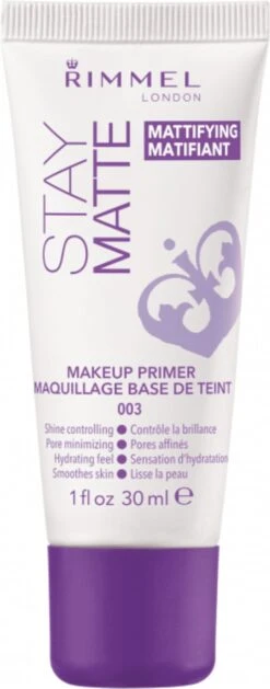 Rimmel London Stay Matte Primer - 003 Transparant 8 Rimmel London Stay Matte Primer - 003 Transparant -Maquillage Cosmetics 471x1200 2