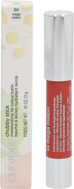 Clinique Chubby Stick Moisturizing Lip Colour Balm - Mega Melon 24 Clinique Chubby Stick Moisturizing Lip Colour Balm - Mega Melon -Maquillage Cosmetics 471x1200 5