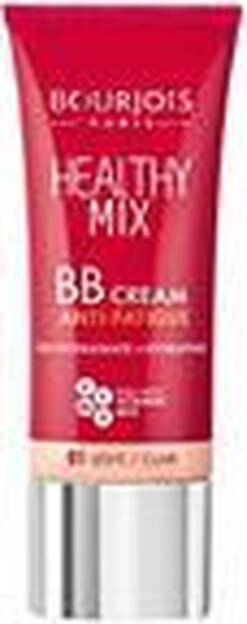 Bourjois Healthy Mix BB Cream Anti Fatigue - 02 Medium Beige -Maquillage Cosmetics 475x1200 5
