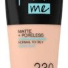 Maybelline Fit Me Matte & Poreless Foundation - 230 Natural Buff -Maquillage Cosmetics 478x1200 1