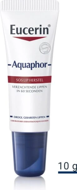 Eucerin Aquaphor SOS Lip Herstel - Lippenbalsem -Maquillage Cosmetics 491x1200 3
