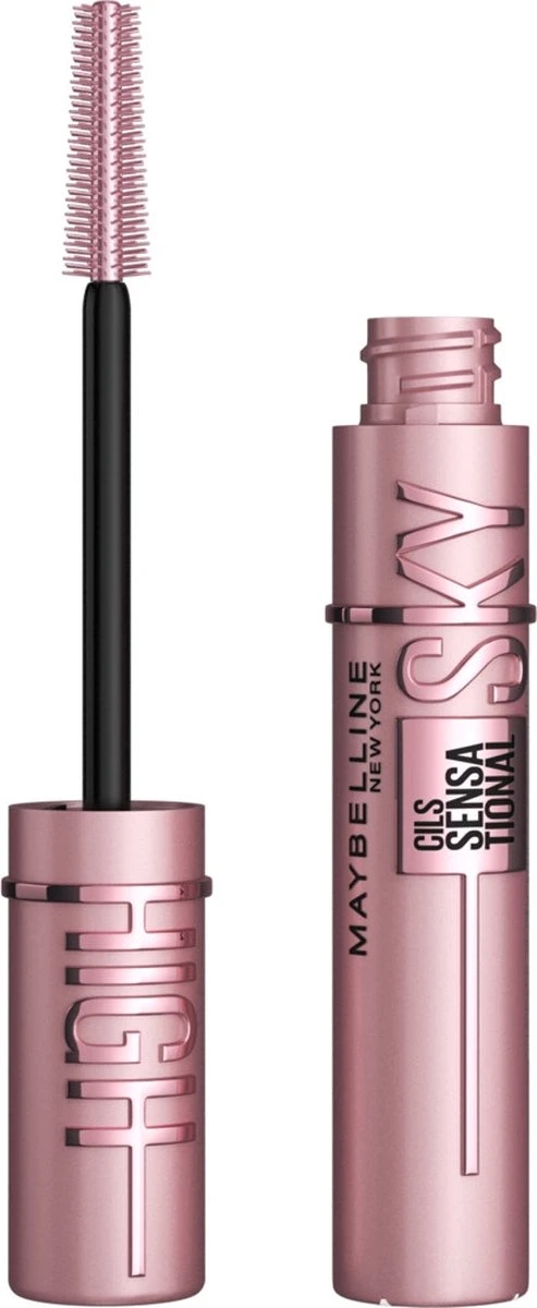 3x Maybelline Lash Sensational Sky High Mascara Very Black - Zwart 3 3x Maybelline Lash Sensational Sky High Mascara Very Black - Zwart