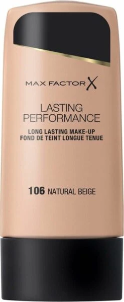 Max Factor Lasting Performance Foundation - 106 Natural Beige -Maquillage Cosmetics 494x1200 2