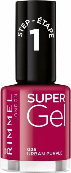 Rimmel London SuperGel Nagellak - 025 Urban Purple