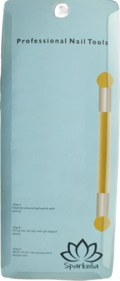 Sponsjes Stempel Pen Voor Gellak Of Nagellak Manicure | Brush Nail Art | Rood | Sparkolia -Maquillage Cosmetics 514x1200 10