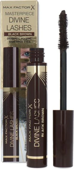 Max Factor Divine Lashes Mascara - 002 Black Brown 8 Max Factor Divine Lashes Mascara - 002 Black Brown -Maquillage Cosmetics 526x1200 4
