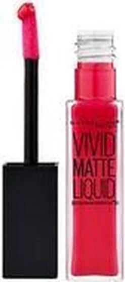 Maybelline Vivid Matte Liquid - 35 Rebel Red - Rood - Lippenstift -Maquillage Cosmetics 530x1200 2