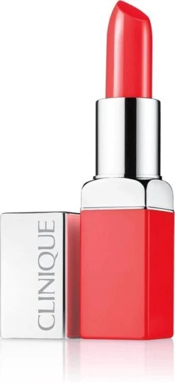 Clinique Pop Lip Colour + Primer Lippenstift - Poppy Pop -Maquillage Cosmetics 548x1200 5