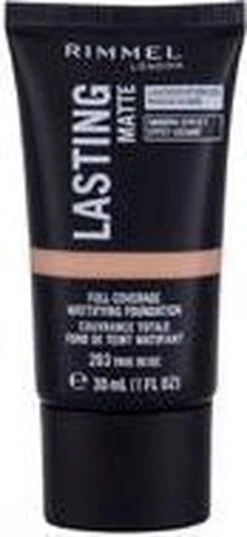 Rimmel London Lasting Matte Foundation - 010 Warm Porcelain -Maquillage Cosmetics 552x1200 2