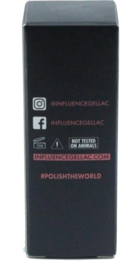 #BADBLACK - Influence Gellac - Zwarte Gellak - Gellak Zwart UV - UV Gellak - Gel Nagellak - Gellac - Kado Vrouw - Valentijns Cadeau - Kado Voor Haar - 10 Ml -Maquillage Cosmetics 553x1200 8