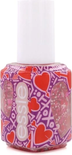 Essie Valentijnscollectie Matte Glitter Top Coat - 600 You're So Cupid - Rood Nagellak - 13,5 Ml -Maquillage Cosmetics 565x1200 8