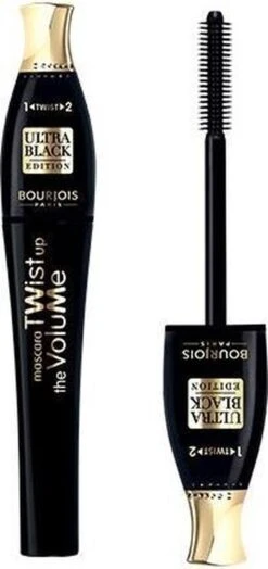 Bourjois Twist Up The Volume Mascara - 52 Ultra Black -Maquillage Cosmetics 566x1200 4