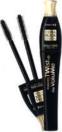 Bourjois Twist Up The Volume Mascara - 52 Ultra Black -Maquillage Cosmetics 568x1200 4