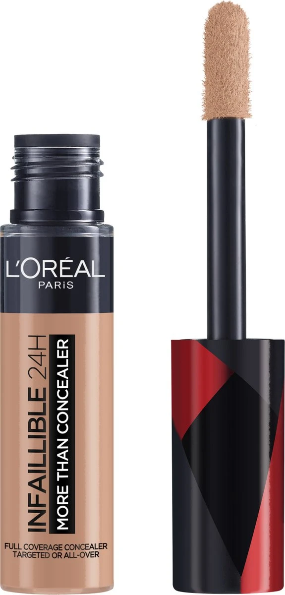 L'Oréal Paris - Infaillible More Than Concealer - 328 Linen - Langhoudende Concealer Met Een Hoge Dekking - 11ml 9 L'Oréal Paris - Infaillible More Than Concealer - 328 Linen - Langhoudende Concealer Met Een Hoge Dekking - 11ml – Image 7