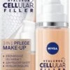 NIVEA Hyaluron Cellular Filler 3-in-1 Verzorgende Make-up #02 Medium (30 Ml), Hydraterende Foundation Met Hyaluron, Gezichtsmake-up -Maquillage Cosmetics 575x1200