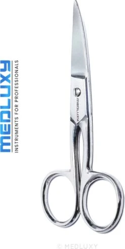 MEDLUXY Semi Pro - Nagelschaar - 10 Cm - Gebogen [teennagel Schaar] -Maquillage Cosmetics 602x1200 7