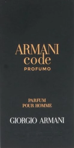 Giorgio Armani Code Profumo 30 Ml - Eau De Parfum - Herenparfum