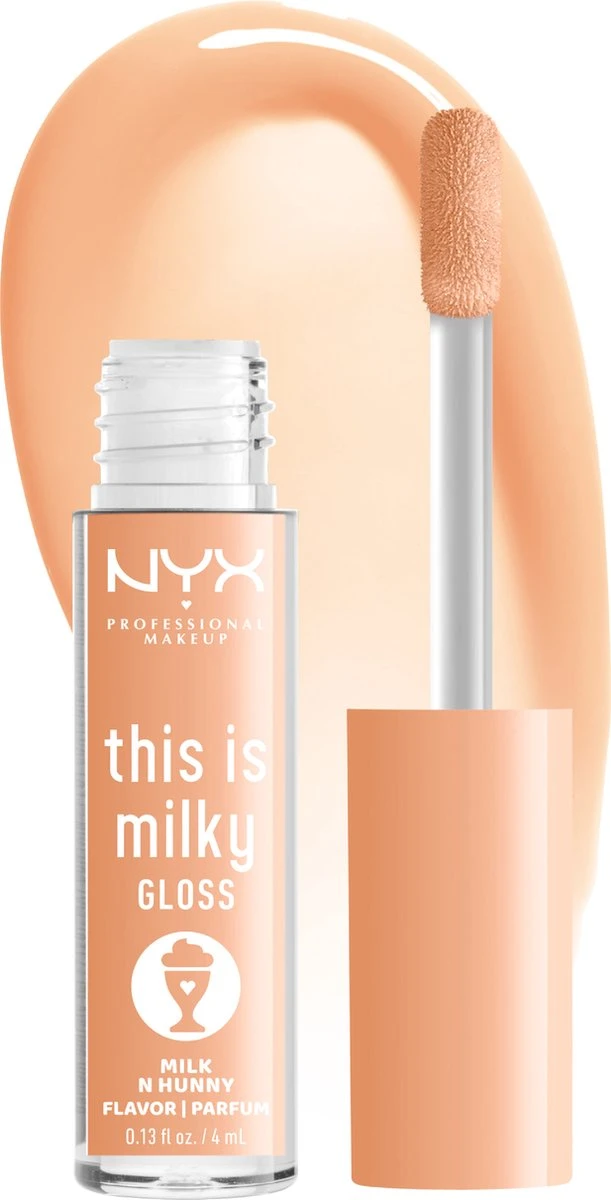 NYX Professional Makeup This Is Milky Gloss - TIMG17 Milk N Hunny - Lipgloss - 4 Ml 4 NYX Professional Makeup This Is Milky Gloss - TIMG17 Milk N Hunny - Lipgloss - 4 Ml – Image 2