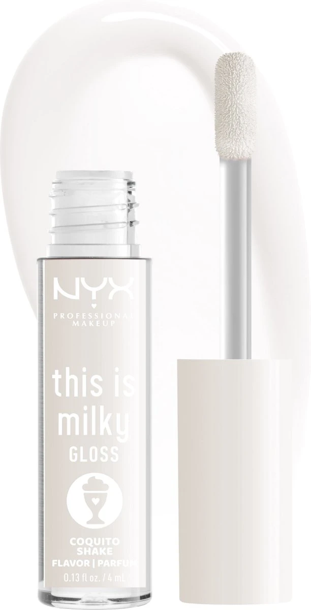 NYX Professional Makeup This Is Milky Gloss - TIMG16 Coquito Shake - Lipgloss - 4 Ml 4 NYX Professional Makeup This Is Milky Gloss - TIMG16 Coquito Shake - Lipgloss - 4 Ml – Image 2