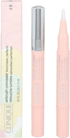 Clinique - Airbrush Concealer Brightening Corrector 1.5 Ml 01 Fair - -Maquillage Cosmetics 613x1200 1