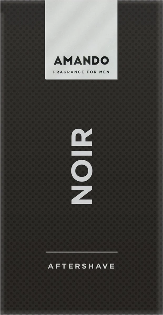 Amando Noir Aftershave 100 Ml 6 Amando Noir Aftershave 100 Ml – Image 4
