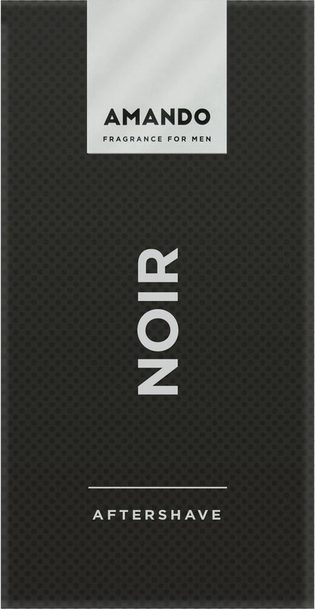 Amando Noir Aftershave 100 Ml 3 Amando Noir Aftershave 100 Ml