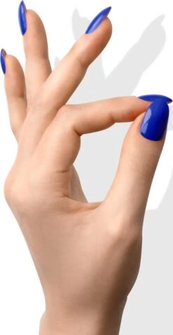 Blauwe Gellak Van TOPCODE Cosmetics - Ultramarine Blue - #TCBL02 - 15 Ml - Gel Nagellak Nagellak Blauw Gellak Blauw Gellac -Maquillage Cosmetics 623x1200 5