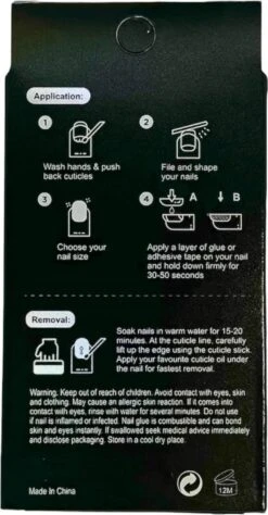 Merkloos Press On Nails - Nep Nagels - Roze Glitter - Squared Oval - Manicure - Plak Nagels - Kunstnagels Nailart – Zelfklevend -Maquillage Cosmetics 625x1200 7