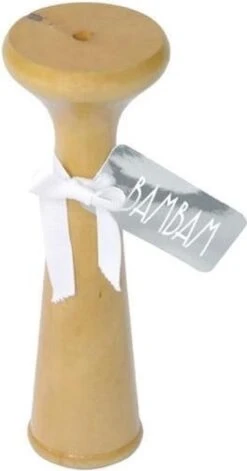 BamBam Dop Tone In Een Lichte Kleur Hout