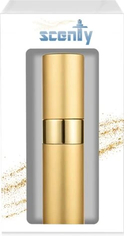 Scenty - Parfum Verstuiver Navulbaar - Mini Parfum Flesje - Reisflesje - Goud -Maquillage Cosmetics 630x1200 12